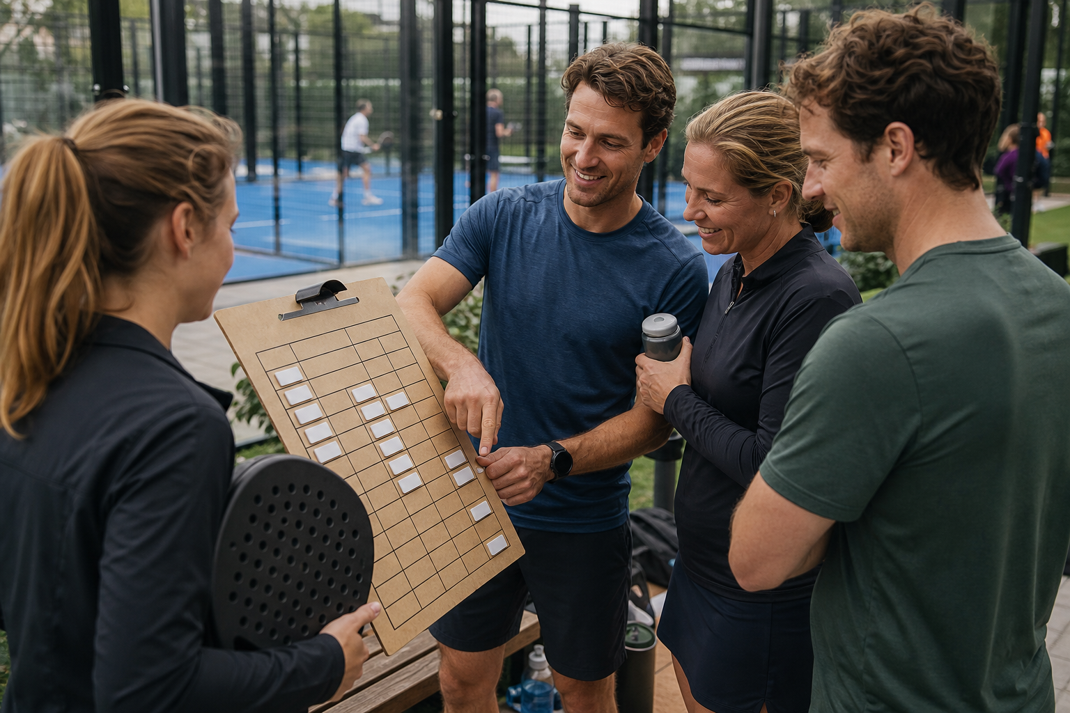 Zelf een padelladder starten